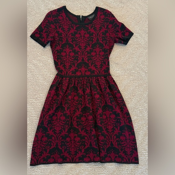 Romeo & Juliet Couture Dresses & Skirts - Romeo & Juliet Couture Sweater Dress Red Black Knit Date Night size M